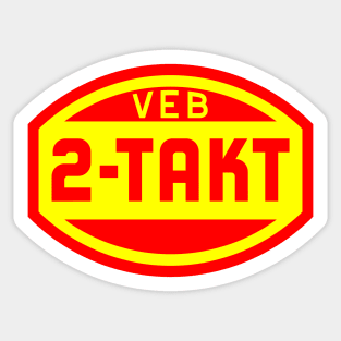 VEB 2-stroke logo Sticker